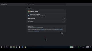 Google Chrome 74 in dark mode