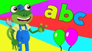 Learn ABC's at Gecko's Garage With Trucks | Learn The Alphabet & Phonics | Toddler Fun Learning