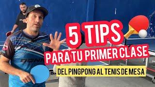 Del Ping pong al TENIS DE MESA | #tenisdemesa #tutorial