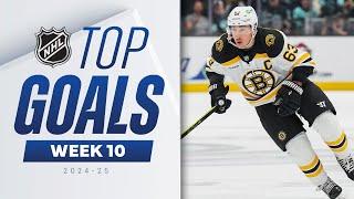 "This guy's ridiculous!" Top NHL Goals of Week 10 | 2024-25 Highlights