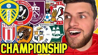 WHO IS GOING UP & DOWN FROM THE CHAMPIONSHIP?
