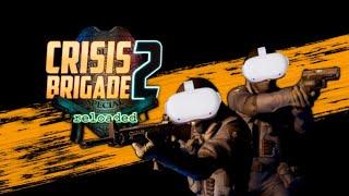 Time Crisis in VR .... BUT REALLY HARD! Crisis Brigade 2 Reloaded Quest 2