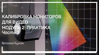 Проверка с помощью ColourSpace. Калибровка мониторов для видео. Модуль 2: Практика. Виталий Бужан