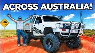 I DROVE THIS 30 YEAR OLD 4WD ACROSS AUSTRALIA!