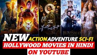 Top 10 Best Action & Adventure Hollywood Movies On YouTube in Hindi | Hollywood Hindi Movies Of 2024