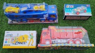 Unboxing Mobil Truk Pasir, Truk Molen Cor, Sports Car Music and Light Gear, Mobil Truk Trailer