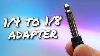 Chadou 1/4 to 3.5mm Headphone Adapter Review