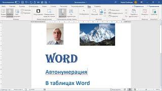Автонумерация строк в таблице Word #АвтонумерациястроквтаблицеВорд