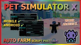 (Arceus New 2.1.3)Script Pet simulator x ThunderZ Hub Rework