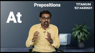 Preposition in English Grammar | Preposition At Examples | Learn English from Mukesh Janwa Sir