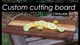 Making a custom cutting board