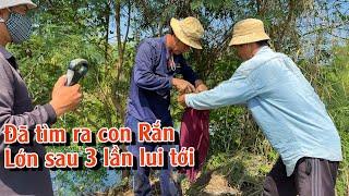 Sau 3 lần tới lui tìm kiếm cuối cùng cũng bắt được Rắn lớn | TGSB #902