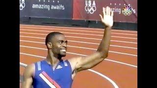 Tyson Gay (9.77 AR, 9.68w) - 100m - 2008 Olympic Trials