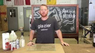 How To DIY Antique Mirror from Fixer Upper