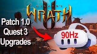 Asgards Wrath 2 Visual Enhancements Patch for Meta Quest 3 || Future PCVR version? | Graphics Review