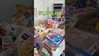 $1,000 Monthly Grocery Haul