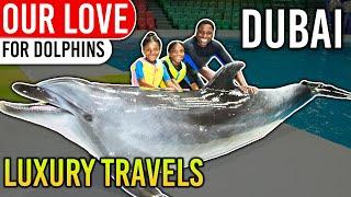 Fun Activities for Kids in Dubai | Dolphin Show | DolphinQuarium | LittleMissTravelers