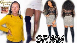 GRWM+Family Event + Natural Hair Day- 4C Type + Makeup + Outfit | Vlog
