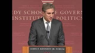 An address by Makhdoom Shah Mahmood Qureshi, Foreign Minister of Pakistan