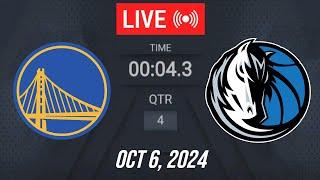 NBA LIVE! Golden State Warriors vs Dallas Mavericks | October 6, 2024 | Warriors vs Mavericks (2K)