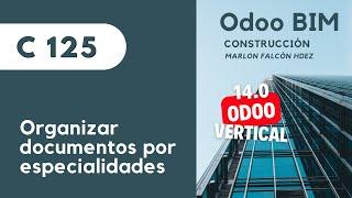 Odoo ERP - BIM - C125 - Organizar documentos por especialidades