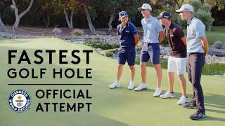 The Fastest Hole of Golf | Guinness World Records 2021 | Hero Challenge