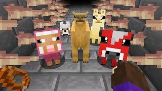 ZOOLÓGICO dos MOBS BEBÊS no MINECRAFT