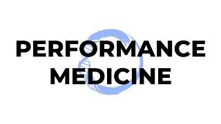 Performance Medicine - Optimize You