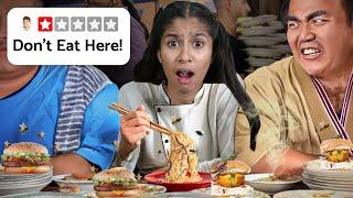 Eating at 1-Star Restaurants for a Day! Worst Decision Ever?