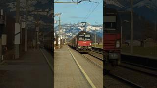 RJ mit Vectron auf dem Weg in den Süden