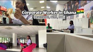 Day in my life | life as a corporate worker in Ghana | Nzema girl working 9-5| Chill Vlog