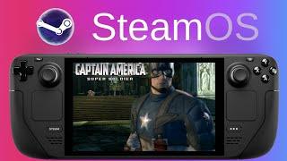 Captain America: Super Soldier (Xenia) Xbox 360 Emulation | Steam Deck