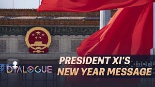 Chinese President Xi Jinping delivers a New Year's message to ring in 2025