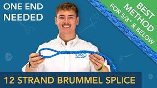 12 Strand Eye Splice | Locking Brummel