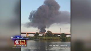 Crews Investigating Large Fire In Sparrows Point