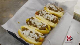 Western Mass. specialties fly out of the kitchen, from mini hot dogs to asparagus ice cream