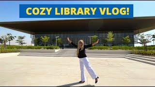 A Library that has beds to sleep! | House of Wisdom Library Vlog  | @irfanaizzathcholayil