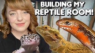 Building My Reptile Room!