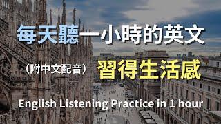 保母級聽力訓練｜地道美語實戰對話｜掌握生活常用句型｜聽力練習無壓入門｜邊聽邊記超有效｜English Listening（附中文配音）