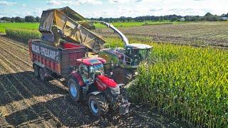 Mais Silage 2024 | Claas Jaguar 940 Bunkerhakselaar + Case IH + Fendt | Mulder-Eykelkamp