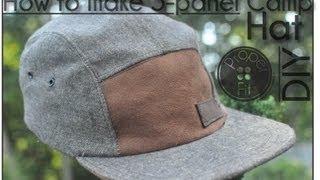 How to make 5 panel Camp Hat | ProperFit DIY