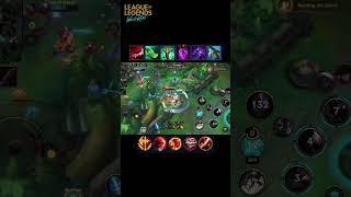 WTF IS THIS RED KAYN DAMAGE?! ️️ #wildrift #kayn #leagueoflegends #shorts