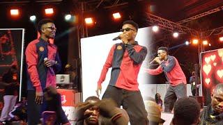 Kofi Kinaata electrifies Cape Coast as Mfantsipim celebrates their NSMQ victory