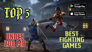 TOP 5 Best Fighting Games Under 200 MB [ Android , iOS ]