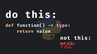 How To Write Better Functions In Python