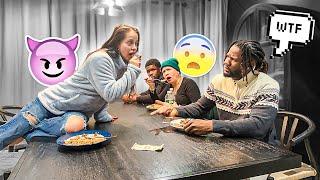 MOANING While I EAT In Front Of My Entire Family - EPIC REACTION !!