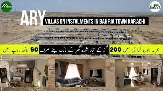 ARY VILLAS ON INSTALLMENTS IN BAHRIA TOWN KARACHI