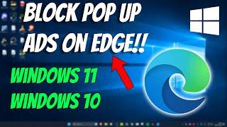 How To Block Pop Up Ads On Microsoft Edge