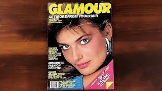 1986 February ASMR Magazine Flip Through: Glamour Paulina Porizkova