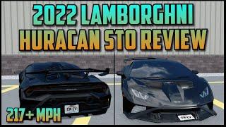 2022 Lamborghini Huracan STO Review || Roblox Greenville